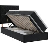  Krevet s madracem i skladištem Crna 100 x 200 cm Baršun | shoptok.hr