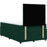 Box spring krevet s madracem tamnozeleni 120x200 cm baršunasti | shoptok.hr