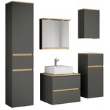 MID.YOU KOPALNICA antracit, medeni hrast | Shoptok.si