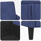  Set sofe s pohranom 2 kom. Policijska plava Poliester | shoptok.hr