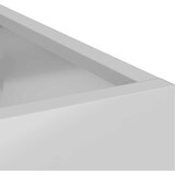  Vrtna saksija Cinkani čelik 50 x 32 x 40 cm Cinkani čelik | shoptok.hr