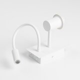  Brilagi - LED zidna lampa NUBILA 1xE27/25W/230V + LED/3W bela/braon | Eponuda.com