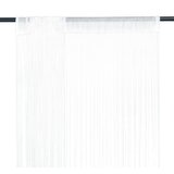 vidaXL Končane Zavjese 2 kom 100x250 cm Bijele | shoptok.hr