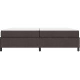  s opruga kutije Tamno smeđa 200 x 200 cm tkanina | shoptok.hr