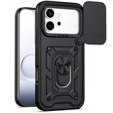 Techsuit serija CamShield zaštitna maskica za Honor 600 / 600 Pro – crna | shoptok.hr