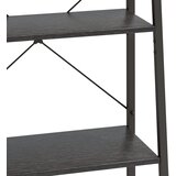  Samostojeće police s 5 razina crne 56 x 35 x 174 cm | shoptok.hr