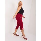 New Fashion Trousers-AT-SP-73019.43-burgundy | Shoptok.si