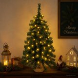 Mini božićno drvce 25 LED lampica Topla bijela PVC | shoptok.hr