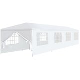 Paviljon Tenda 9x3m Bela Sa Stranicama | ePonuda.com