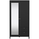 Tvilum Crni ormar s ogledalom 102x199x58 cm Madrid – | shoptok.hr
