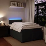  box spring s madracem crni 120 x 190 cm baršunasti | shoptok.hr