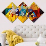 Wallity Slika 4MDF588081758, 60x115 cm, 4 dela | ePonuda.com