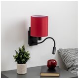  Brilagi-LED Zidna lampa NUBILA 1xE27/25W/230V+LED/3W crna/pompej.crvena | Eponuda.com