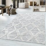 Lesnina-XXXL tkana preproga pisa 4703 grau 280/370 cm tkano siva | Shoptok.si