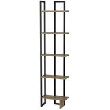 Hanah home alice black ud polica za knjige 45x180x22cm, crna Cene