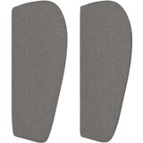  Vzglavje z ušesi temno sivo 203x23x78/88 cm blago, (20737155) | Shoptok.si