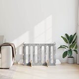 PREKLOPNA ogradica za kućne ljubimce 4 pcs Betonsko Siva | Eponuda.com