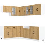  11-dijelni set kuhinjskih ormarića Lucca konstruiranog drva | shoptok.hr