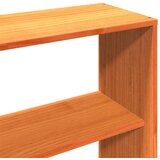  s regalom za knjige bez madraca 200x200 cm od borovine | shoptok.hr