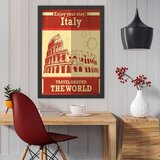 Wallity uramljena slika Italy, 35x45 cm | ePonuda.com