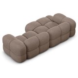 Cosmopolitan Design Rjava kotna sedežna garnitura (levi kot/z ležalnikom) Loretto – | Shoptok.si