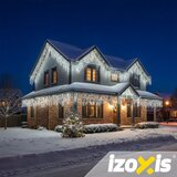 Izoxis vanjske LED lampice 500 LED 22,5 m, hladno bijele | shoptok.hr
