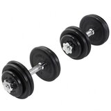 Gorilla Sports Set gumiranih bučica 30 kg Cene