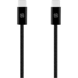  Obal Me Super Fast pleten USB-C v USB-C kabel 100W črne barve dolžine 2m Cene