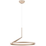 Nova Luce Aluminijasta LED zatemnitvena viseča svetilka v rožnato zlati ø 60 cm Tilia – Cene