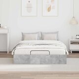  Ottomanska postelja Betonsko siva 193 x 120 x 25 cm, (5000121496) | Shoptok.si