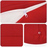  Jastuk s jastukom HEERLEN 2 kom. Crvena Tkanina - Crvena Ø 40 cm 2 | shoptok.hr