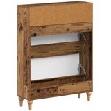  Ormar za cipele ALKMAAR 78 x 24 x 103 cm Konstruirano drvo - Staro drvo | shoptok.hr