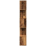 vidaXL Sobna pregrada / regal za knjige 5 razina 70x24x161 cm drveni | shoptok.hr
