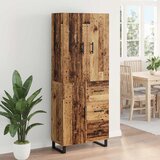 Highboard s ladicama 2 pcs Staro drvo 69,5 x 34 x 180 cm | shoptok.hr