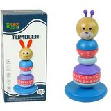  Edukativna drvena piramida medo Balancing | shoptok.hr