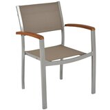 Gardenson Vrtna Garnitura Naxos, 7-Delno, Siva, Aluminij | Shoptok.si