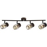 Rabalux spot lampa Venaro, 4x15W, 4xE14, Crna | ePonuda.com