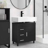 Toaletna jedinica Crna 60 x 35 x 60 cm Konstruirano drvo | shoptok.hr
