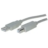 USB kabl KAB USB2.0 A-B (ST-S) 1,8m Grey