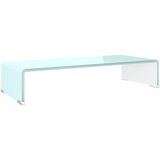 Maison Chic Stojalo za TV / ekran - TV stojalo - Stojalo za ekran stekleno zeleno 60x25x11 cm, (21700798) Cene