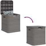  Vrtna kutija za pohranu 90 L smeđa | shoptok.hr