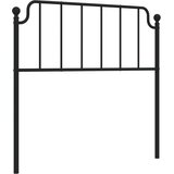  Kovinsko posteljno vzglavje črno 100 cm, (20952886) | Shoptok.si