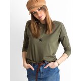 BASIC Feel Good Blouse-RV-BZ-4661.53P-khaki | Shoptok.si