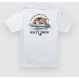 Salty Crew Day Charter Kids T-shirt white Cene