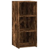 vidaXL Komoda dimljeni hrast 40x41x93 cm inženirski les | Shoptok.si