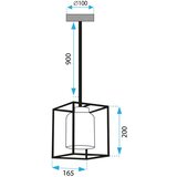 Toolight Stropni luster APP1265-CP | shoptok.hr