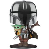 Funko POP STAR WARS: MANDALORIAN - 10' MANDALORIAN W/ Cene