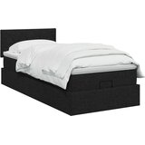  od pjene s madracem i LED-om Crna 100 x 200 cm Tkanina | shoptok.hr