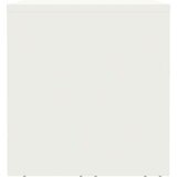 Ormar za zid u garaži Bijelo 80 x 33 x 35 cm Čelik s prahom | shoptok.hr