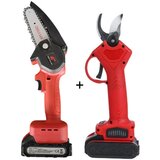 Vixson Električna akumulatorska verižna ročna žaga BRENCHIE + Električne škarje za obrezovanje WHIZZPRUNER (1+1), (21823714) | Shoptok.si